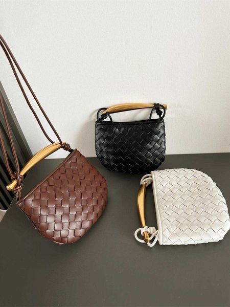 designer bag leather woven handbag small bag hand carry cross body dumpling layer cowhide sardine bag venetas bag ddmz