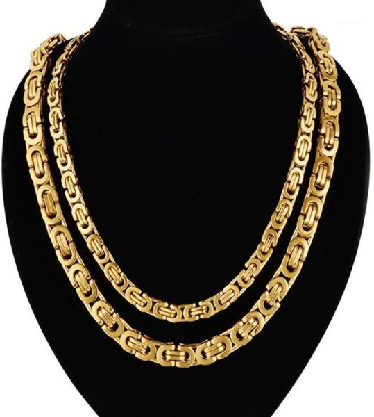 chains fashion luxury men gold chain necklace stainless steel byzantine street hip hop jewelry11255597, Silver
chains fashion luxury men gold chain necklace stainless steel byzantine street hip hop jewelry11255597, Silver