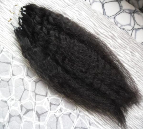 coarse yaki loop micro ring machine made remy hair extension 100g kinky straight micro loop human hair extensions yaki micro beads1746832, Black
coarse yaki loop micro ring machine made remy hair extension 100g kinky straight micro loop human hair extensions yaki micro beads1746832, Black