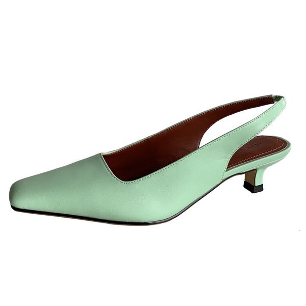 dress shoes women slingbacks low heels genuine leather summer apricot green beige pumps ladies square closed toe party shoes 230724, Black
dress shoes women slingbacks low heels genuine leather summer apricot green beige pumps ladies square closed toe party shoes 230724, Black