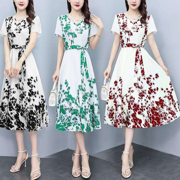 l size womens printed chiffon skirt childrens summer mid length french temperament figure flattering slim fashion, Black;gray
l size womens printed chiffon skirt childrens summer mid length french temperament figure flattering slim fashion, Black;gray