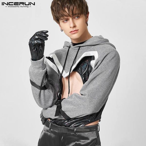 mens hoodies sweatshirts men patchwork hooded streetwear long sleeve irregular party fashion male crop incerun s5xl 230725, Black
mens hoodies sweatshirts men patchwork hooded streetwear long sleeve irregular party fashion male crop incerun s5xl 230725, Black