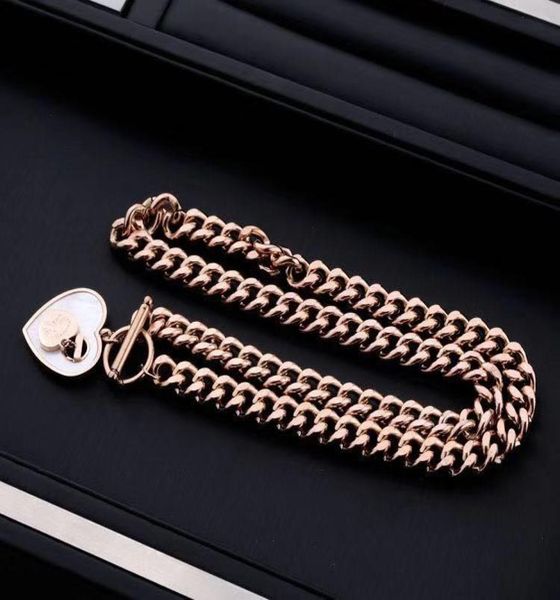luxury designer jewelry women necklace brand t necklace white double love pendant necklace stainless steel rough chain5955934, Silver
luxury designer jewelry women necklace brand t necklace white double love pendant necklace stainless steel rough chain5955934, Silver