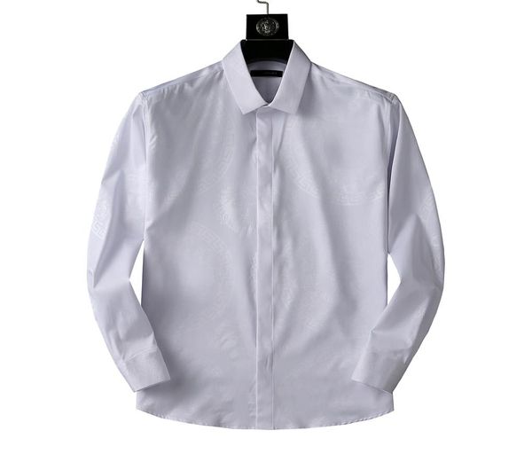 men039s dress shirt luxury slim silk tshirt long sleeve casual business clothing plaid brand 2 color m4xlve1927439, White;black
men039s dress shirt luxury slim silk tshirt long sleeve casual business clothing plaid brand 2 color m4xlve1927439, White;black