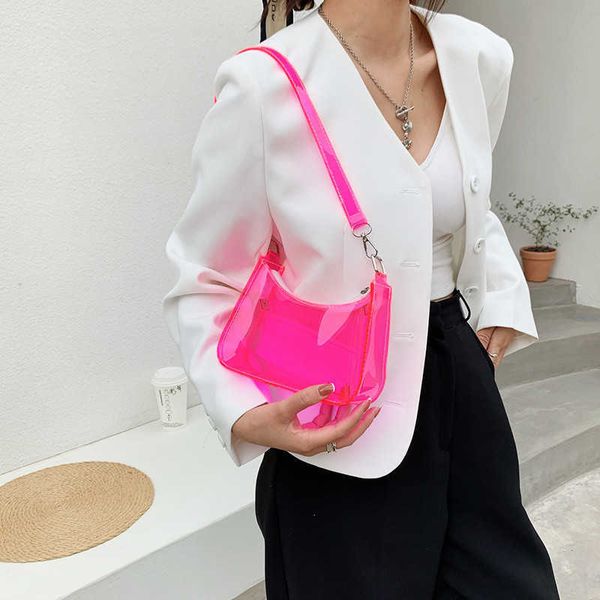 pink transparent shoulder bag small bag women's bag summer new trendy fashion messenger bag net red shoulder armpit bag
pink transparent shoulder bag small bag women's bag summer new trendy fashion messenger bag net red shoulder armpit bag