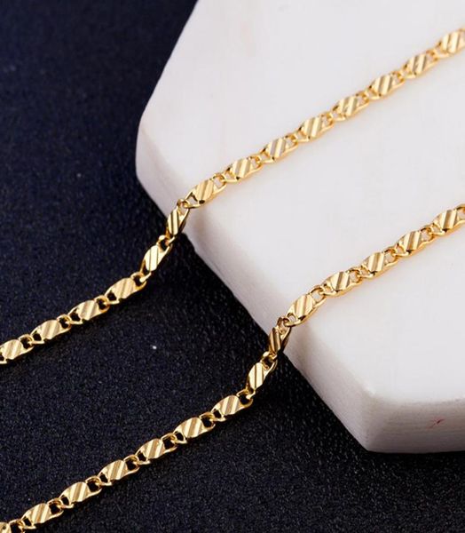 kasanier 10pcs gold and silver clavicular necklace stamp fashion women 2mm width figaro necklace guarantee long jewelry gift1149407
kasanier 10pcs gold and silver clavicular necklace stamp fashion women 2mm width figaro necklace guarantee long jewelry gift1149407
