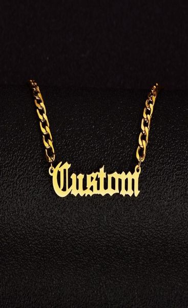 name personalized customized necklace pendant gold color 5mm nk chain custom nameplate necklaces for women men handmade gifts k67x9616354, Silver
name personalized customized necklace pendant gold color 5mm nk chain custom nameplate necklaces for women men handmade gifts k67x9616354, Silver
