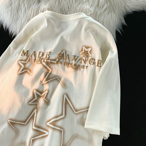 womens tshirt american street star letters short sleeved tshirt men and women ins summer loose versatile couple paragraph body shirt 230724, White
womens tshirt american street star letters short sleeved tshirt men and women ins summer loose versatile couple paragraph body shirt 230724, White