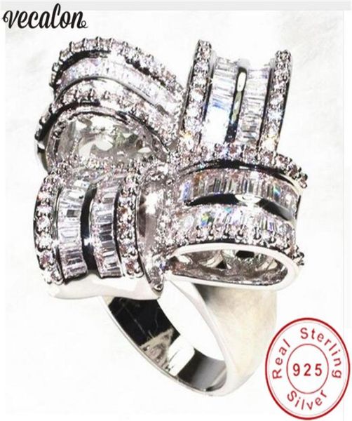 vecalon deluxe promise ring 925 sterling silver diamond big engagement wedding band rings for women party jewelry2399090, Slivery;golden
vecalon deluxe promise ring 925 sterling silver diamond big engagement wedding band rings for women party jewelry2399090, Slivery;golden