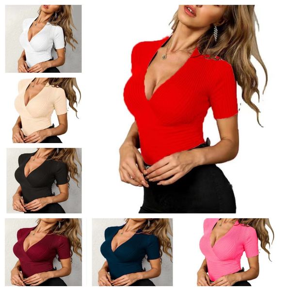 new 2023 summer intellectual wind temperament knitted pullover v-neck slim women's t-shirt casual fashion spandex 7 colors size s-3xl s, White
new 2023 summer intellectual wind temperament knitted pullover v-neck slim women's t-shirt casual fashion spandex 7 colors size s-3xl s, White