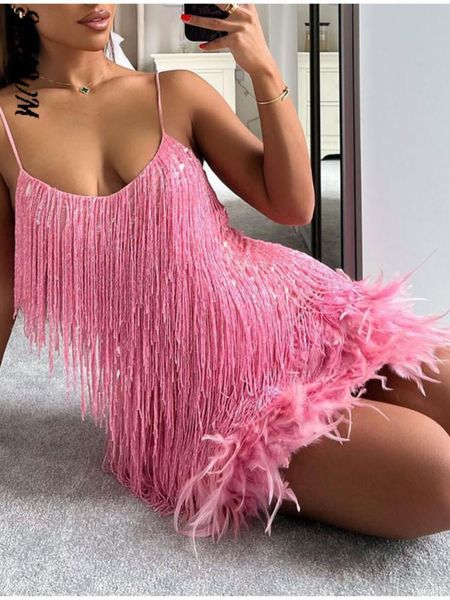 basic casual dresses women's fringed sequin feather stitching dress summer slim vneck off shoulder female backless slip mini robe 23072, Black;gray
basic casual dresses women's fringed sequin feather stitching dress summer slim vneck off shoulder female backless slip mini robe 23072, Black;gray