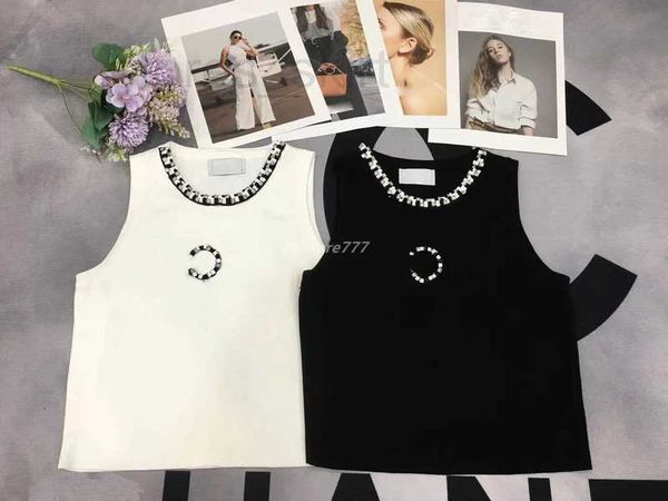 women's t-shirt designer knits vest tee crop with sequins letter pattern shirts runway high end brand elasticity stretch sleeveless pu, White
women's t-shirt designer knits vest tee crop with sequins letter pattern shirts runway high end brand elasticity stretch sleeveless pu, White