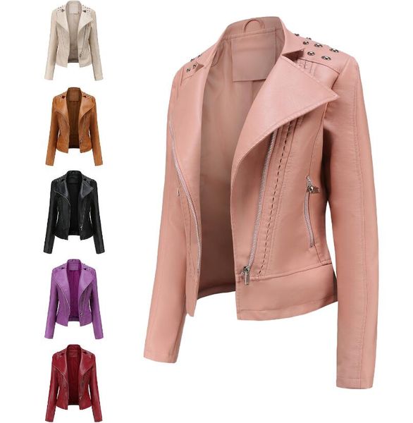 2023 new women's pu leather v-neck faux leather coat women short jacket slim fit thin coats motorcycle wear outerwear shshdnxh08, Black
2023 new women's pu leather v-neck faux leather coat women short jacket slim fit thin coats motorcycle wear outerwear shshdnxh08, Black