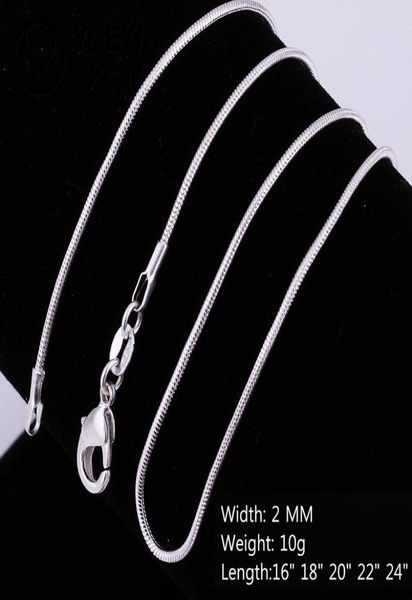 wholesale 925 sterling silver 2mm smooth rope chains necklaces for women men fashion jewelry in bulk size 16-24 inches5151151
wholesale 925 sterling silver 2mm smooth rope chains necklaces for women men fashion jewelry in bulk size 16-24 inches5151151