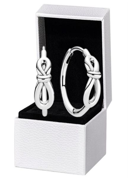925 sterling silver infinity knot hoop earrings original box for women girls earring2654849, Golden;silver
925 sterling silver infinity knot hoop earrings original box for women girls earring2654849, Golden;silver