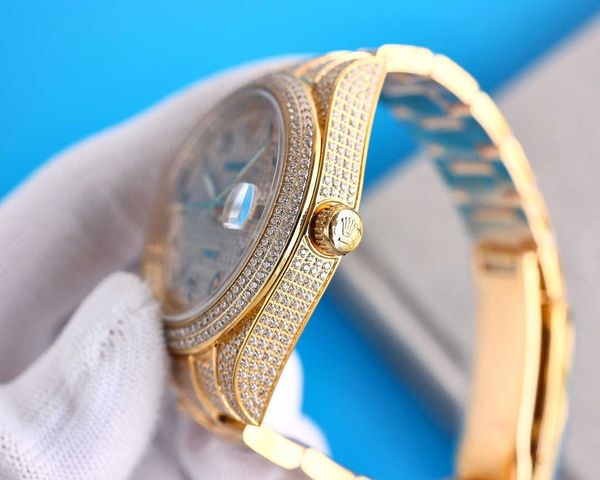 luxury oyster perpetual watch for men olex 41mm z2hp jasonoo7 ladies brand full diamond uhr dial iced out montre sapphire with box, Slivery;brown
luxury oyster perpetual watch for men olex 41mm z2hp jasonoo7 ladies brand full diamond uhr dial iced out montre sapphire with box, Slivery;brown