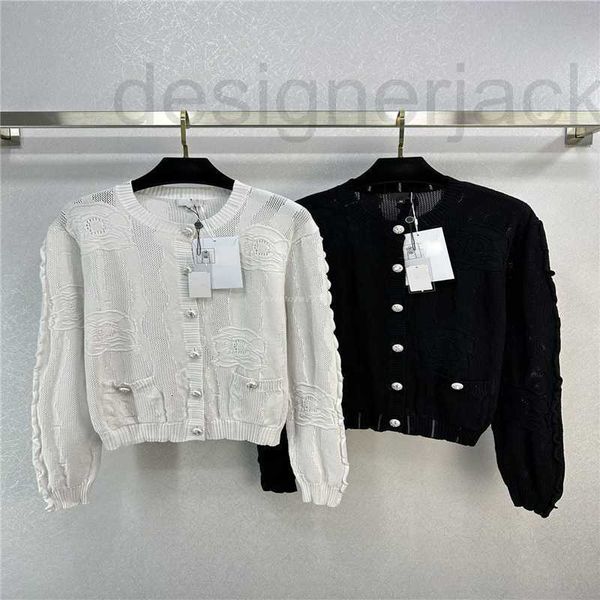 women's sweaters designer women knits with hollow out camellia milan runway brand crop shirt high end diamond elasticity cardigan jack, White;black
women's sweaters designer women knits with hollow out camellia milan runway brand crop shirt high end diamond elasticity cardigan jack, White;black