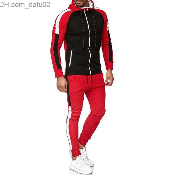 men's tracksuits autumn winter mens tracksuit set 2 pcs set men gradient sweatsuits sports suit gym clothes running set men clothing ma, Gray
men's tracksuits autumn winter mens tracksuit set 2 pcs set men gradient sweatsuits sports suit gym clothes running set men clothing ma, Gray