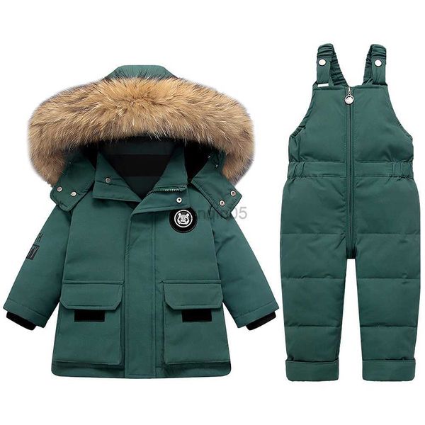 down coat toddler girls snowsuit 2-piece kids white duck down jacket winter hooded coat +snow bib pants baby boys windproof skiing suit hkd2, Blue;gray
down coat toddler girls snowsuit 2-piece kids white duck down jacket winter hooded coat +snow bib pants baby boys windproof skiing suit hkd2, Blue;gray