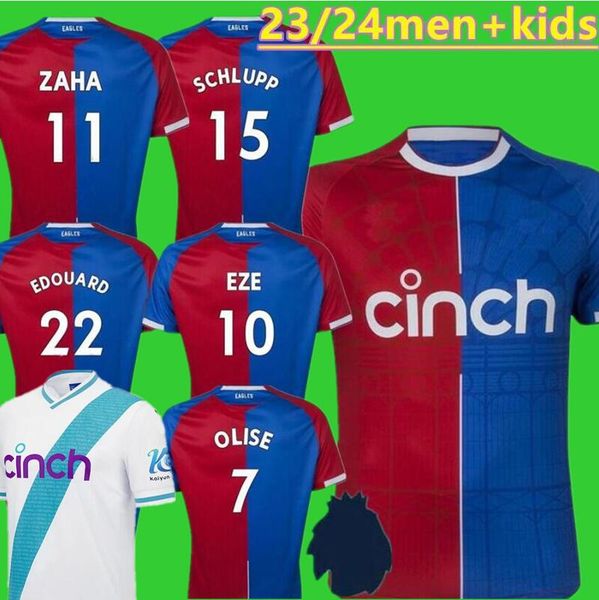 23 24 eagles soccer jerseys cpfc 2023 2024 lerma eze olise edouard doucoure guehi andersen palace mitchell men sets kids kits football shirt, Black;yellow
23 24 eagles soccer jerseys cpfc 2023 2024 lerma eze olise edouard doucoure guehi andersen palace mitchell men sets kids kits football shirt, Black;yellow