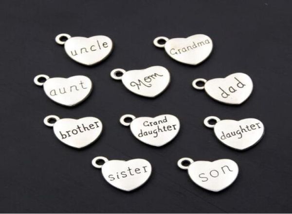 100pcs antique silver mom dad son heart charms family member pendants bracelet necklace festival jewelry making accessories diy 179457931, Bronze;silver
100pcs antique silver mom dad son heart charms family member pendants bracelet necklace festival jewelry making accessories diy 179457931, Bronze;silver