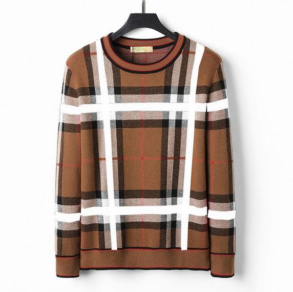 men's sweater sweater women's clothing brand designer fashion leisure long sleeve luxury classic plaid wrinkle cotton large size, White;black
men's sweater sweater women's clothing brand designer fashion leisure long sleeve luxury classic plaid wrinkle cotton large size, White;black