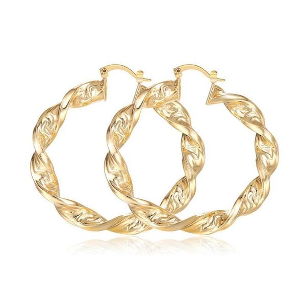 quality 18k gold cooper women dangle hoop earrings brass jewelry euro america simple fashion9657013, Silver
quality 18k gold cooper women dangle hoop earrings brass jewelry euro america simple fashion9657013, Silver