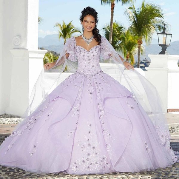 lavender sweetheart quinceanera dresses lace appliques beads corset back robes ball gown de soiree vestidos de 15 anos, Blue;red
lavender sweetheart quinceanera dresses lace appliques beads corset back robes ball gown de soiree vestidos de 15 anos, Blue;red