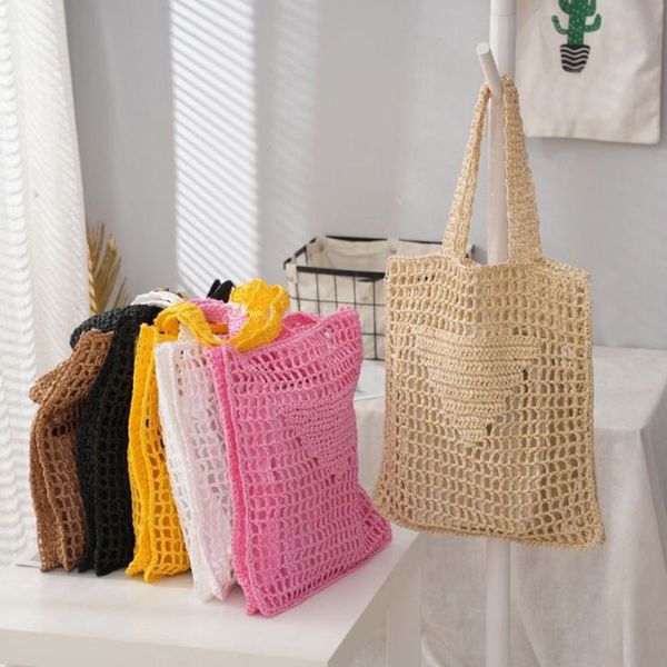 summer women men weave beach bags luxury pink designer bag hollow out handbag clutch tote shoulder bag crossbody travel fashion handbags
summer women men weave beach bags luxury pink designer bag hollow out handbag clutch tote shoulder bag crossbody travel fashion handbags