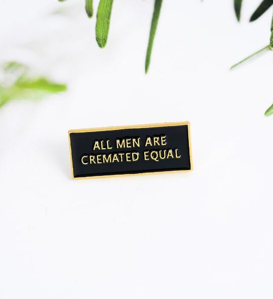 new all men are cremated equal letter brand creative cartoon enamel pin badge denim shirt lapel wild joker student jewelry accesso1127807, Gray
new all men are cremated equal letter brand creative cartoon enamel pin badge denim shirt lapel wild joker student jewelry accesso1127807, Gray