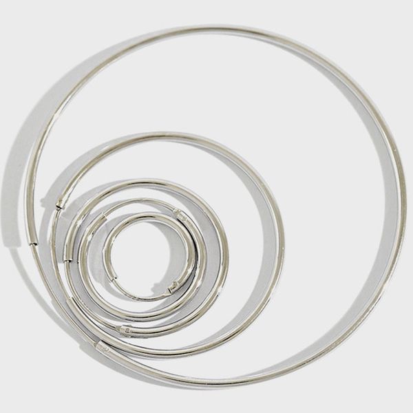 simple real 925 sterling silver earrings for women girls minimalist round design hoop earring brinco fine jewelry yme119, Golden;silver
simple real 925 sterling silver earrings for women girls minimalist round design hoop earring brinco fine jewelry yme119, Golden;silver