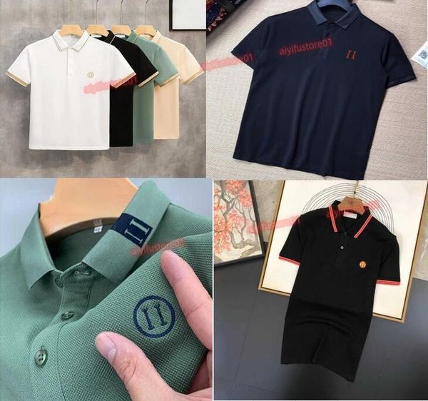 plus size cotton polo shirt designer t shirt fashion h letter embroidery short sleeve mens casual pullover lapel tee, White;black
plus size cotton polo shirt designer t shirt fashion h letter embroidery short sleeve mens casual pullover lapel tee, White;black