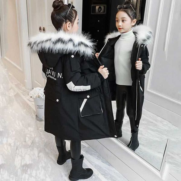down coat parkas wadded jackets thick girls warm long winter coat 2023 new fashion fur collar letters solid kids teenager clothes 120-160 hk, Blue;gray
down coat parkas wadded jackets thick girls warm long winter coat 2023 new fashion fur collar letters solid kids teenager clothes 120-160 hk, Blue;gray