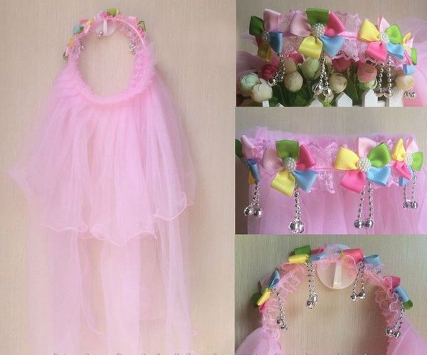 flower girl veil 2 layers tulle wedding veil for girls kid hairband hairwear accessories decoration, Black
flower girl veil 2 layers tulle wedding veil for girls kid hairband hairwear accessories decoration, Black