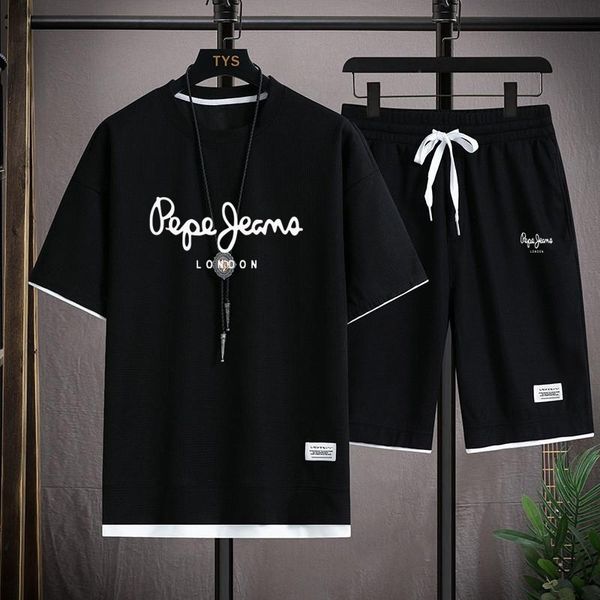 men s tracksuits summer men s linen suit casual t shirt and shorts two piece sports fashion short sleeve street sportswear 230724, Gray
men s tracksuits summer men s linen suit casual t shirt and shorts two piece sports fashion short sleeve street sportswear 230724, Gray