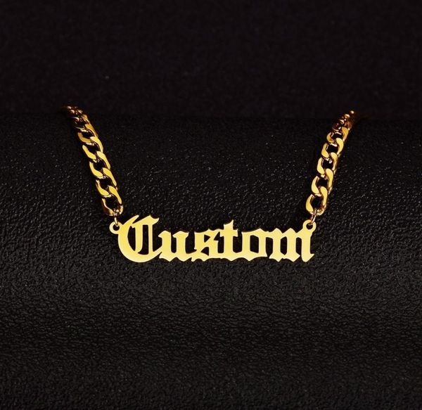 name personalized customized necklace pendant gold color 5mm nk chain custom nameplate necklaces for women men handmade gifts k67x2119535, Silver
name personalized customized necklace pendant gold color 5mm nk chain custom nameplate necklaces for women men handmade gifts k67x2119535, Silver