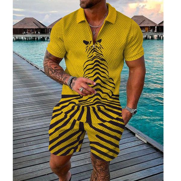 mens tracksuits fashion printed sets casual summer short sleeve shirt and shorts suit two piece male clothing streetwear clothes, Gray
mens tracksuits fashion printed sets casual summer short sleeve shirt and shorts suit two piece male clothing streetwear clothes, Gray