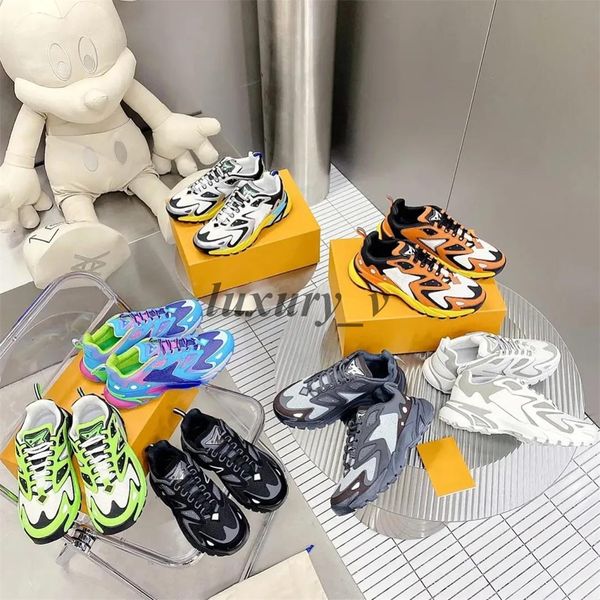 designer sneakers runner tatic men shoes mesh calfskin retro sneakers fashion outdoor running trainers splicing styling shoe, Black
designer sneakers runner tatic men shoes mesh calfskin retro sneakers fashion outdoor running trainers splicing styling shoe, Black