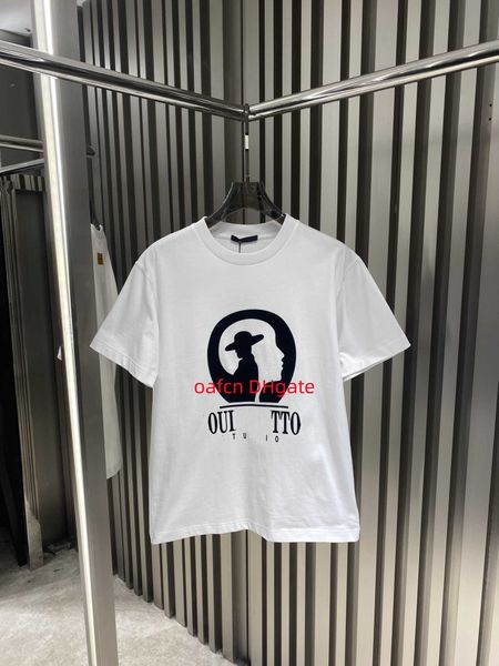 23ss men's designer t-shirt letter jacquard fabric long hair planted wool pattern short sleeve cotton women's black white top, Black;brown
23ss men's designer t-shirt letter jacquard fabric long hair planted wool pattern short sleeve cotton women's black white top, Black;brown