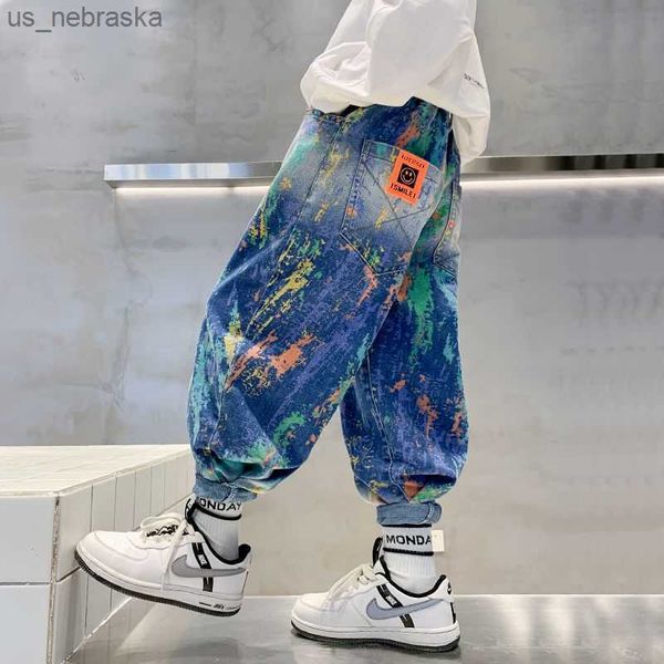 kids' jeans boy casual sports trousers clothes loose young children cotton cargo pants autumn sweatpants l230518, Blue
kids' jeans boy casual sports trousers clothes loose young children cotton cargo pants autumn sweatpants l230518, Blue