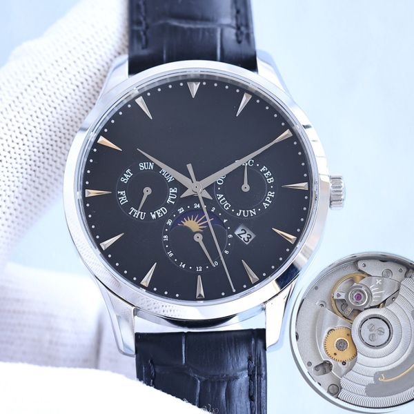2023 new luxury men's watch moon phase master multi-function upgrade fully automatic mechanical 9100 movement zero failure watch luxury, Slivery;brown
2023 new luxury men's watch moon phase master multi-function upgrade fully automatic mechanical 9100 movement zero failure watch luxury, Slivery;brown