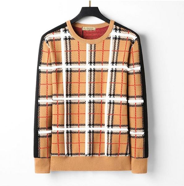 men's sweater sweater women's clothing brand designer fashion leisure long sleeve luxury classic plaid wrinkle cotton large, White;black
men's sweater sweater women's clothing brand designer fashion leisure long sleeve luxury classic plaid wrinkle cotton large, White;black