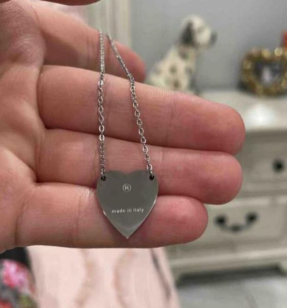 luxury necklace women stainless steel couple heart gold chain pendant jewelry on the neck gift for girlfriend accessories wholesal4129721, Silver
luxury necklace women stainless steel couple heart gold chain pendant jewelry on the neck gift for girlfriend accessories wholesal4129721, Silver