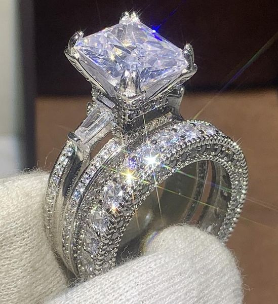 choucong brand new vintage jewelry 925 sterling silver couple rings princess cut large z eiffel tower women wedding bridal rin4647297, Slivery;golden
choucong brand new vintage jewelry 925 sterling silver couple rings princess cut large z eiffel tower women wedding bridal rin4647297, Slivery;golden