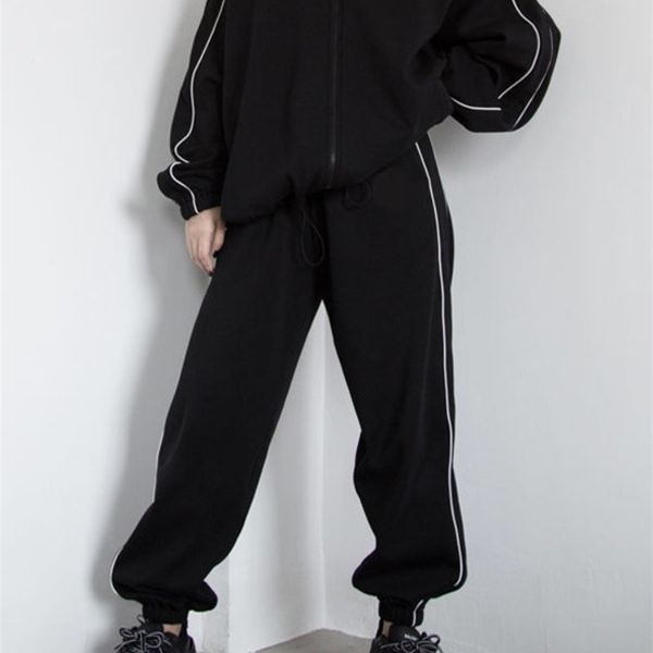 men s tracksuits juspinice harajuku 2 piece sets men casual joggers sweatshirt jacket pants suits oversized stand collar sweatsuits 230724, Gray
men s tracksuits juspinice harajuku 2 piece sets men casual joggers sweatshirt jacket pants suits oversized stand collar sweatsuits 230724, Gray