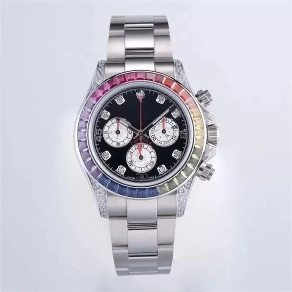 mens sports mechanical watch hand inset diamond process waterproof luminous 40mm diameter rainbow diamond fashion star style choice, Slivery;golden
mens sports mechanical watch hand inset diamond process waterproof luminous 40mm diameter rainbow diamond fashion star style choice, Slivery;golden