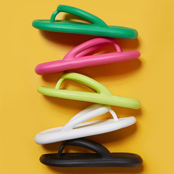 summer clip toe slipper sandals flat bottom wearing fashionable beach slippers flip-flops for women ladies designer slides, Black
summer clip toe slipper sandals flat bottom wearing fashionable beach slippers flip-flops for women ladies designer slides, Black