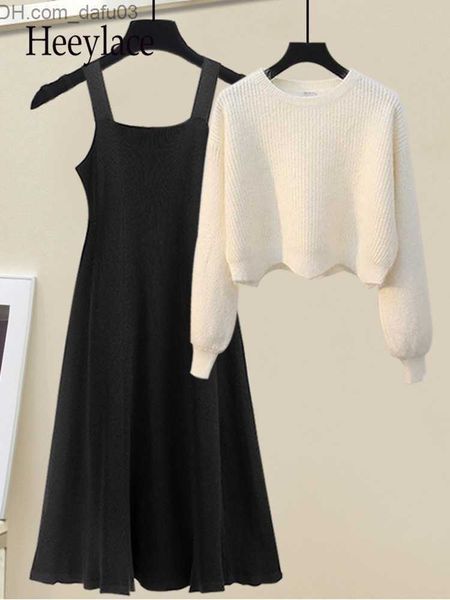 two piece dress two piece dress fall winter warm knitted dresses sets office ladies elegant solid sweater and straped knitting pieces for wo, White
two piece dress two piece dress fall winter warm knitted dresses sets office ladies elegant solid sweater and straped knitting pieces for wo, White
