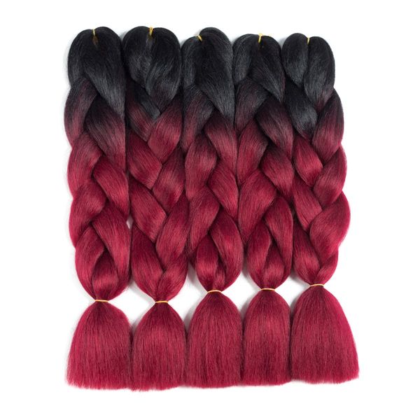 24 inch jumbo braiding hair extensions kaneka braiding hair pre stretched afro ombre multiple tone colored synthetic hair for box twist brai, Black
24 inch jumbo braiding hair extensions kaneka braiding hair pre stretched afro ombre multiple tone colored synthetic hair for box twist brai, Black