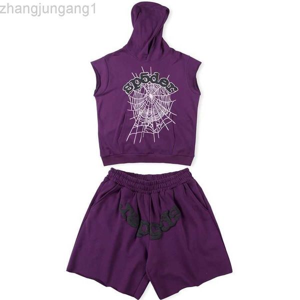 trendy new young thug sp5der 555555 t shirt spider sleeveless sweater casual shorts set 2023, White;black
trendy new young thug sp5der 555555 t shirt spider sleeveless sweater casual shorts set 2023, White;black